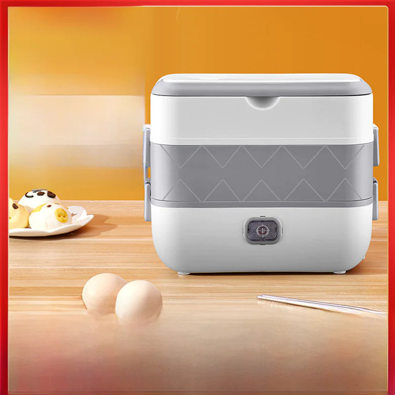 Electric Heating Lunch Box with Steaming Function