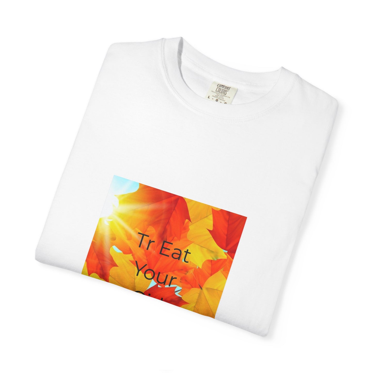 Autumn-Themed Unisex T-Shirt, Cozy Fall Tee with 'Treat Your Girl Right' Quote, Perfect for Thanksgiving, Fall Events, Casual Wear, [...]