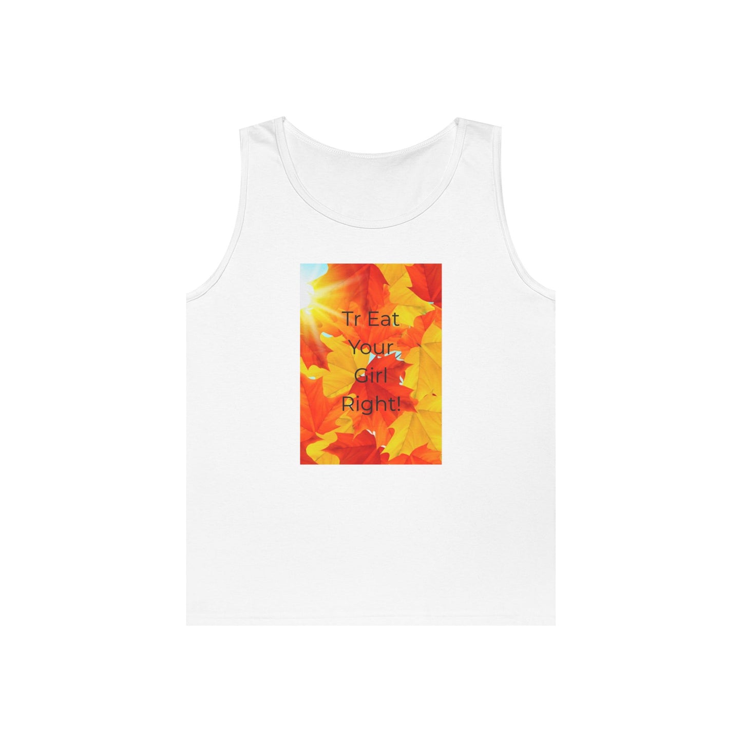 Colorful Motivational Tank Top, Summer Workout Top, Casual Wear, Gift for Friends, Wellness Apparel, Inspirational Clothing