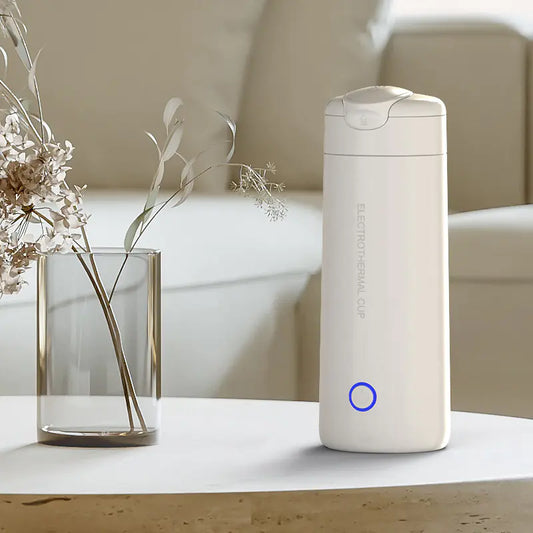 Portable Electric Heating Water Cup with Insulation