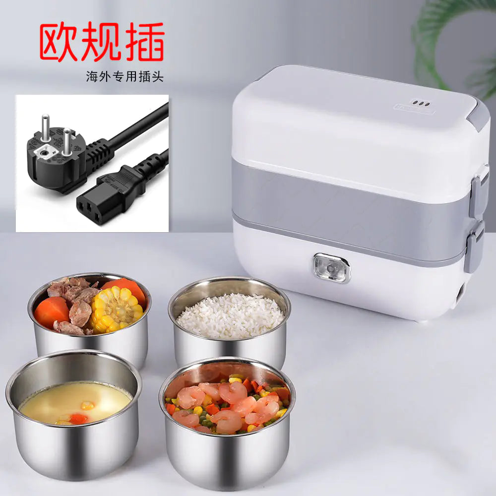 Electric Heating Lunch Box with Steaming Function