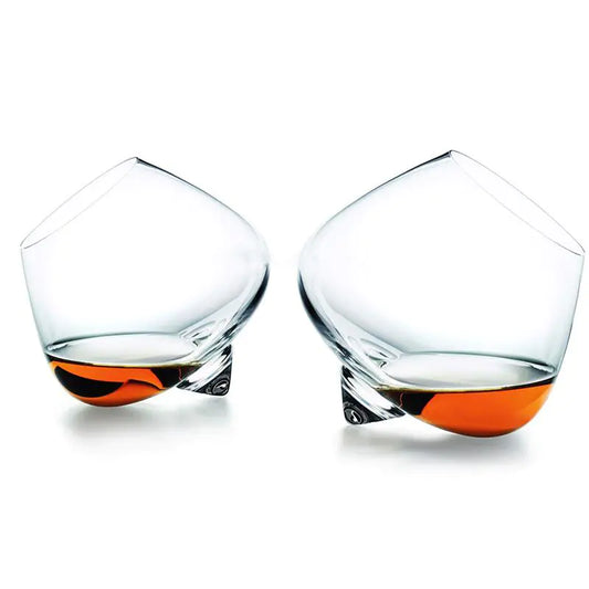 Crystal Rocking Whiskey Glass