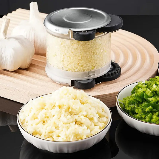 Rolling Garlic Chopper and Food Processor Tool