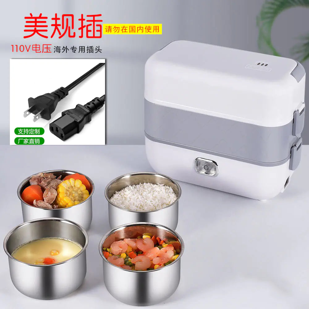 Electric Heating Lunch Box with Steaming Function