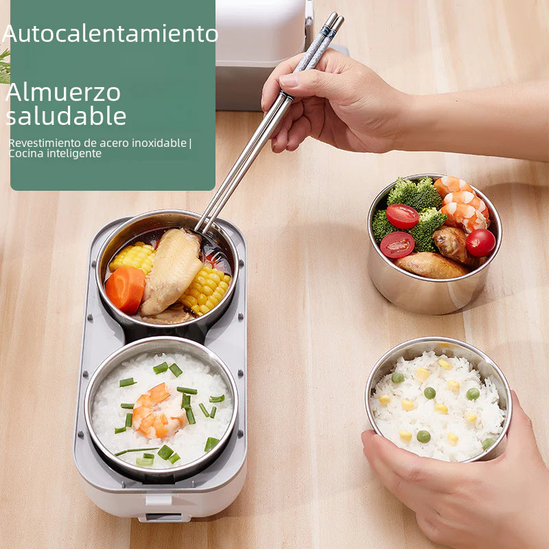 Electric Heating Lunch Box with Steaming Function